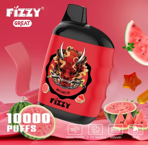 Fizzy Great 10000 Puffs Disposable Vape | Perfect for On-the-Go Enjoyment!